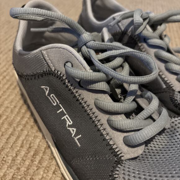 Astral Brewer 2.0 Water Shoes Men’s 10.5 Gray Lightweight Mesh Hiking - Picture 5 of 13